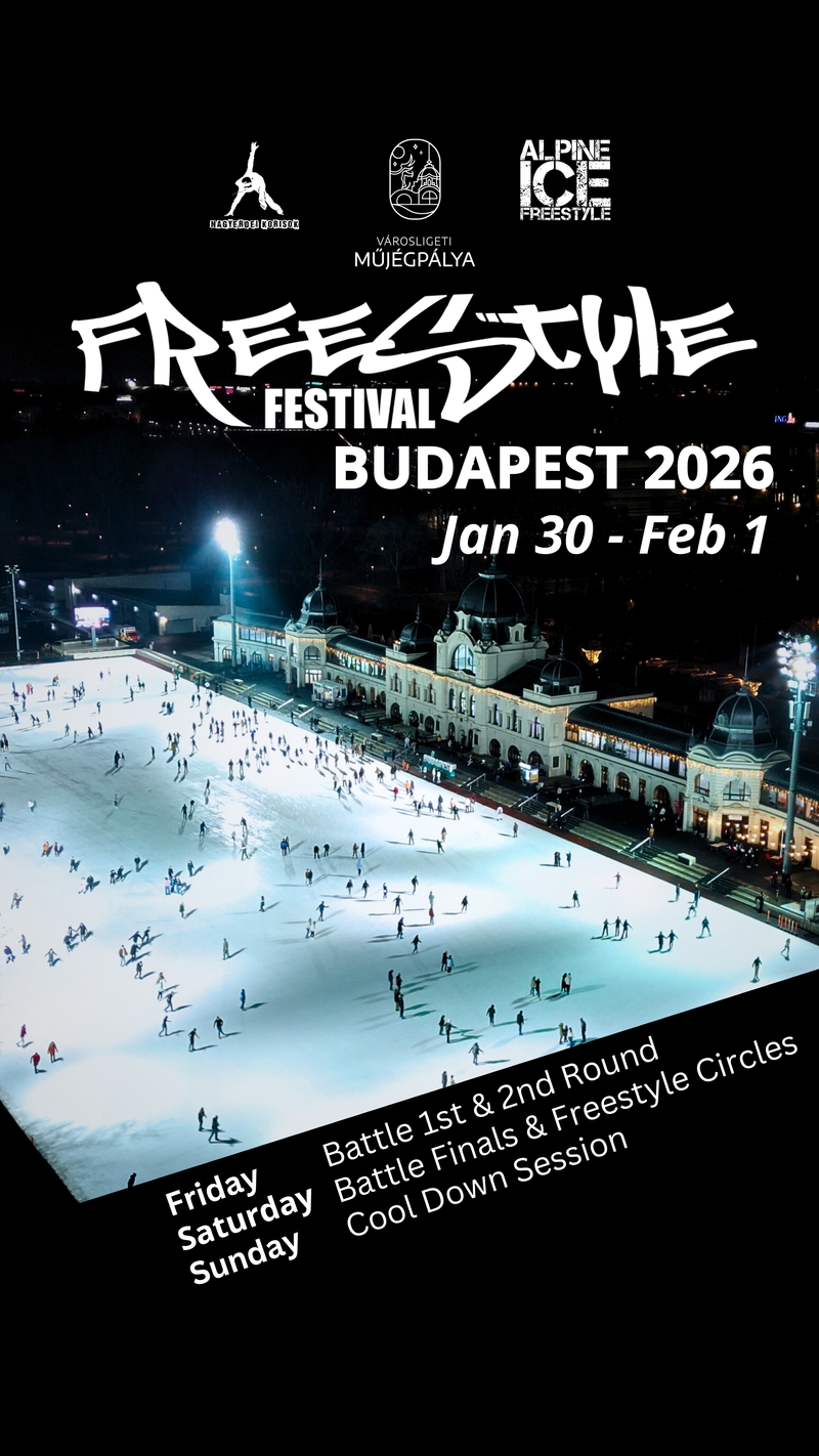 Freestyle Festival Budapest 2026 - Event Plakat